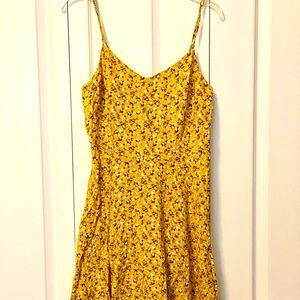 Floral Strap Mini Dress